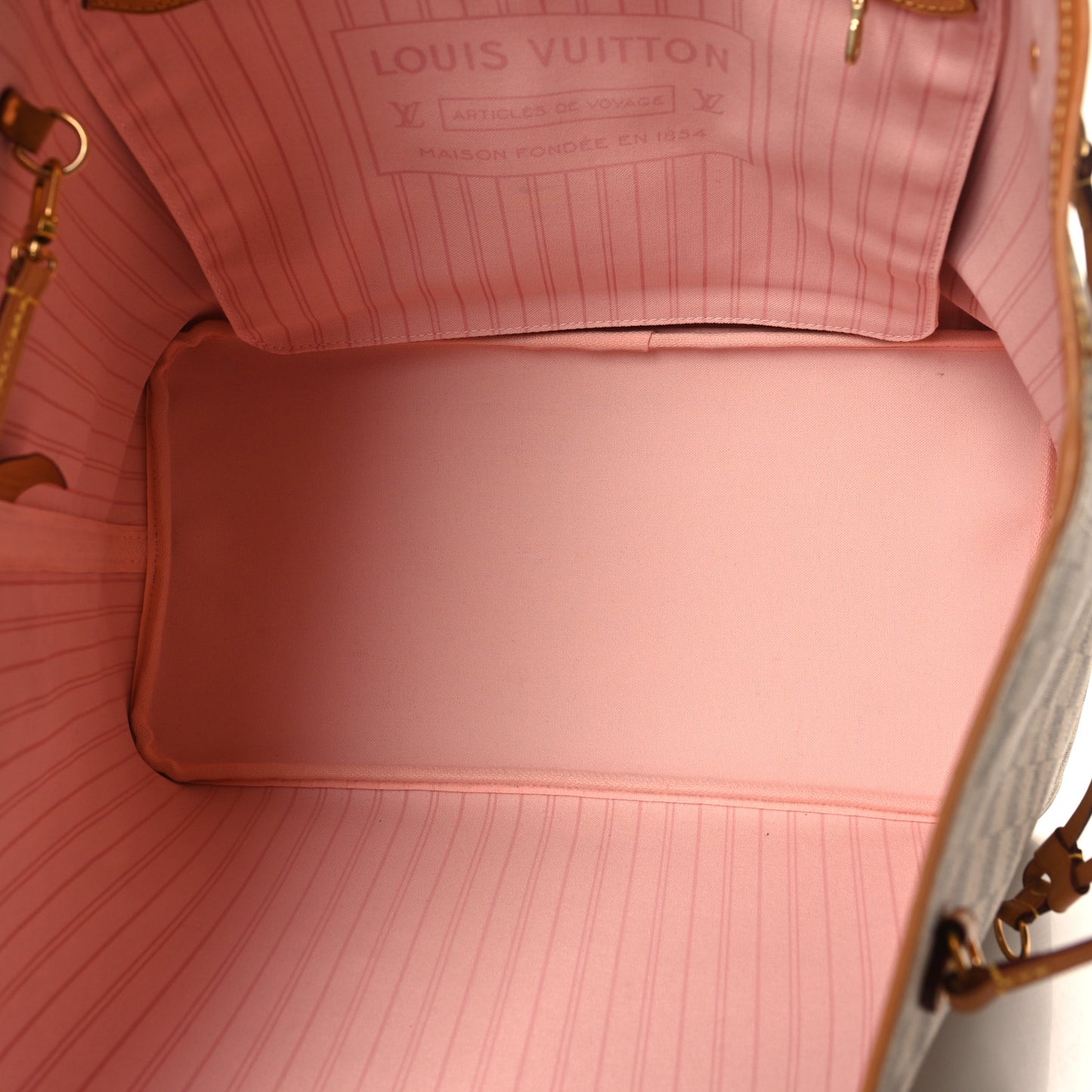 Damier Azur Neo Neverfull GM Rose Ballerine