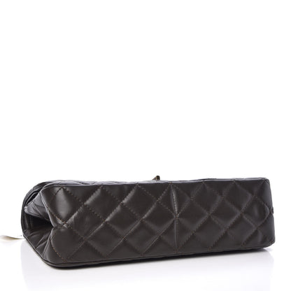 Chanel Lambskin Quilted 2.55 Reissue 227 Flap Dark Khaki 5 of 9