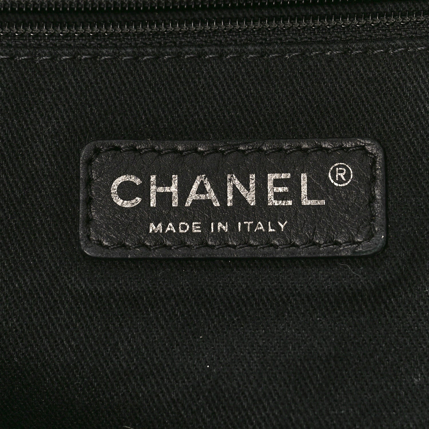 Chanel Canvas Medium Deauville Tote Beige Black 6 of 13