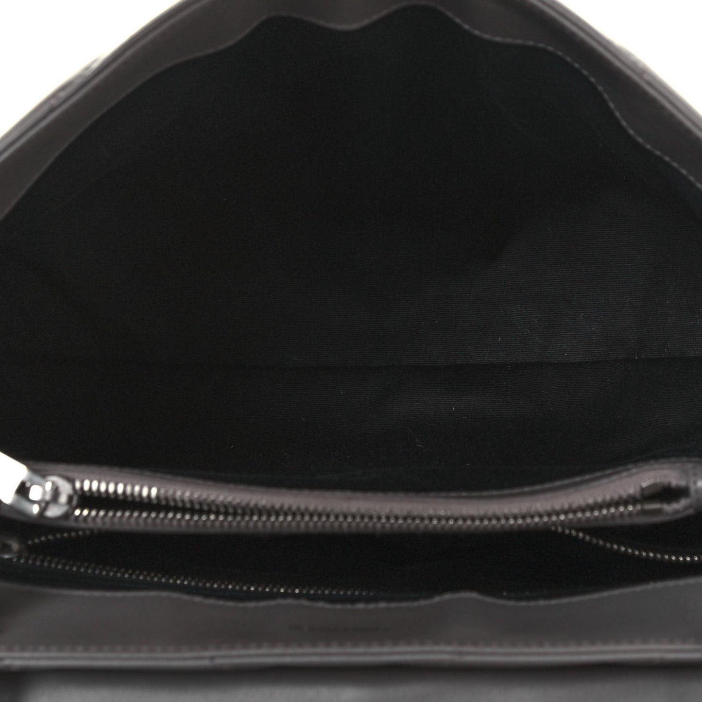 Calfskin Y Quilted Monogram Medium Loulou Chain Satchel Light Gray