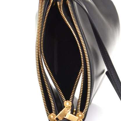 Celine Lambskin Small Trio Crossbody Bag Black 5 of 10