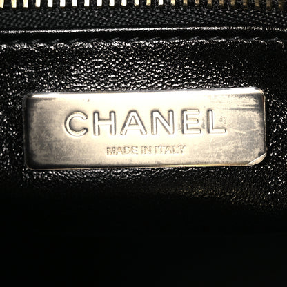 Chanel Shiny Quilted Mini 31 Shopping Bag Black 6 of 10