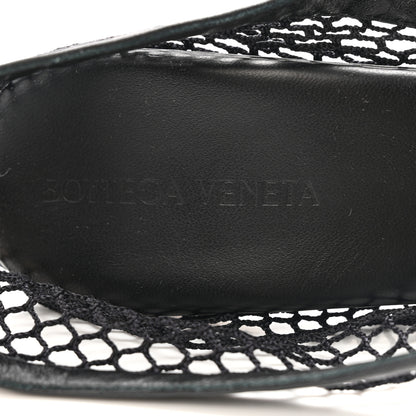 Bottega Veneta Mesh Nappa Chunky Chain Sandals 40 Black 7 of 10