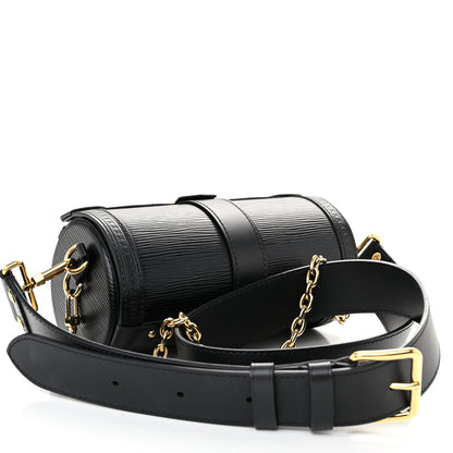 Louis Vuitton Epi Papillon Trunk Black 3 of 9
