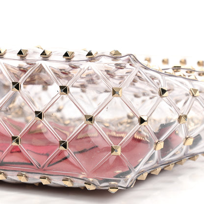 Valentino Garavani PVC Medium Rockstud Spike Shoulder Bag 9 of 9