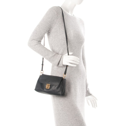 Chloe Goatskin Elsie Crossbody Bag Black 2 of 7