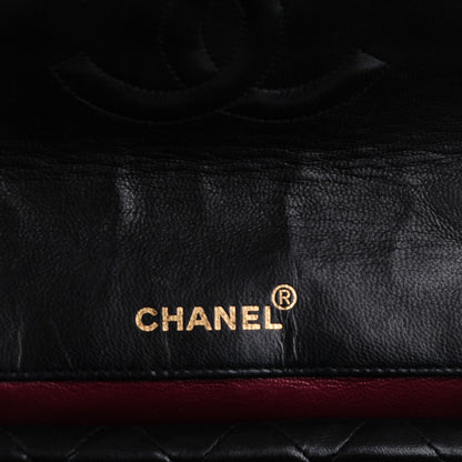 Chanel Lambskin Quilted Medium Single Flap Black 8 of 10