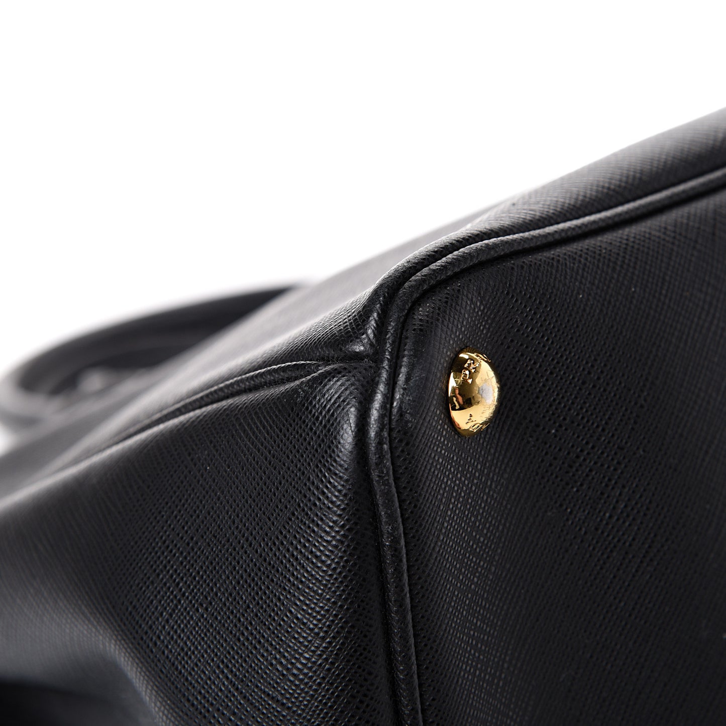 Saffiano Lux Large Tote Black