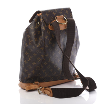 Louis Vuitton Monogram Montsouris GM Backpack 2 of 11