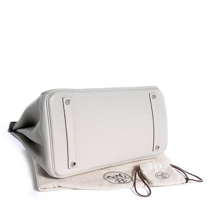 Hermes Togo Birkin 35 Gris Perle 17 of 23