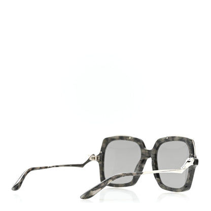 Cartier Metal Panthère de Cartier Square Sunglasses Grey 4 of 9