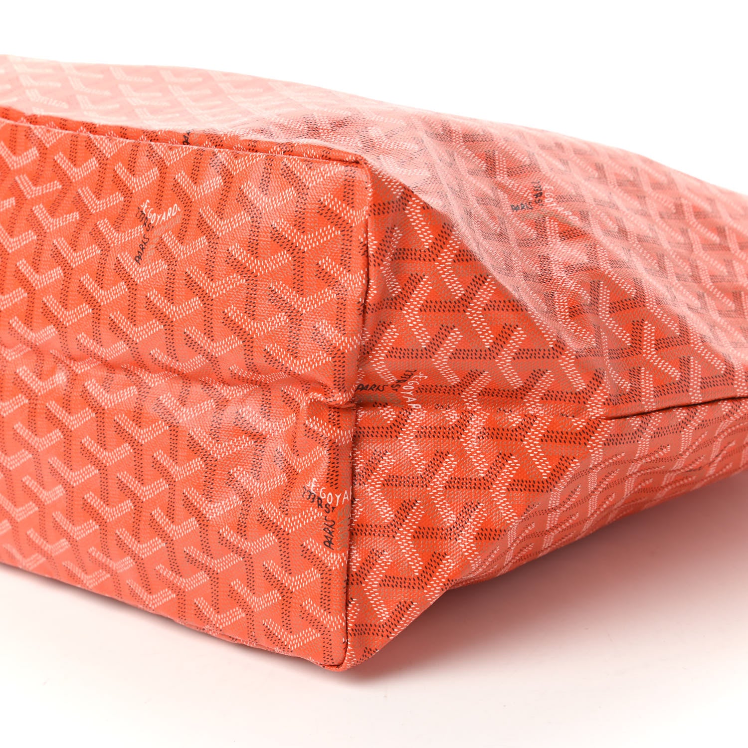 Goyard Goyardine Saint Louis GM Orange 7 of 8