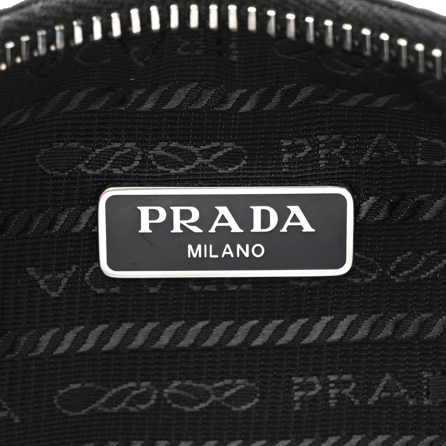 Prada Nylon Re-Edition 2005 Shoulder Bag Black 6 of 9