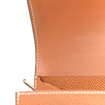 Hermes Epsom Constance Short Wallet Gold 10 of 13