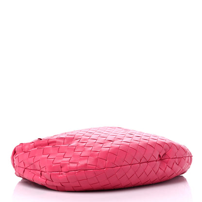 Bottega Veneta Nappa Intrecciato Teen Jodie Hobo Cranberry 4 of 8
