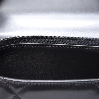 Chanel Goatskin Quilted 19 Wallet On Chain WOC Black 8 of 13