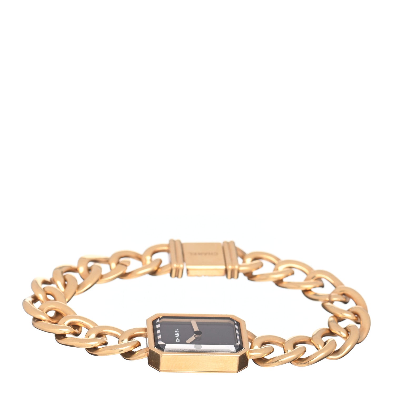 Chanel 18K Yellow Gold 16mm Chain Premiere Quartz Watch 2 of 4