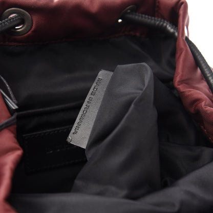 Burberry Nylon Small Rucksack Backpack Burgundy 8 of 10