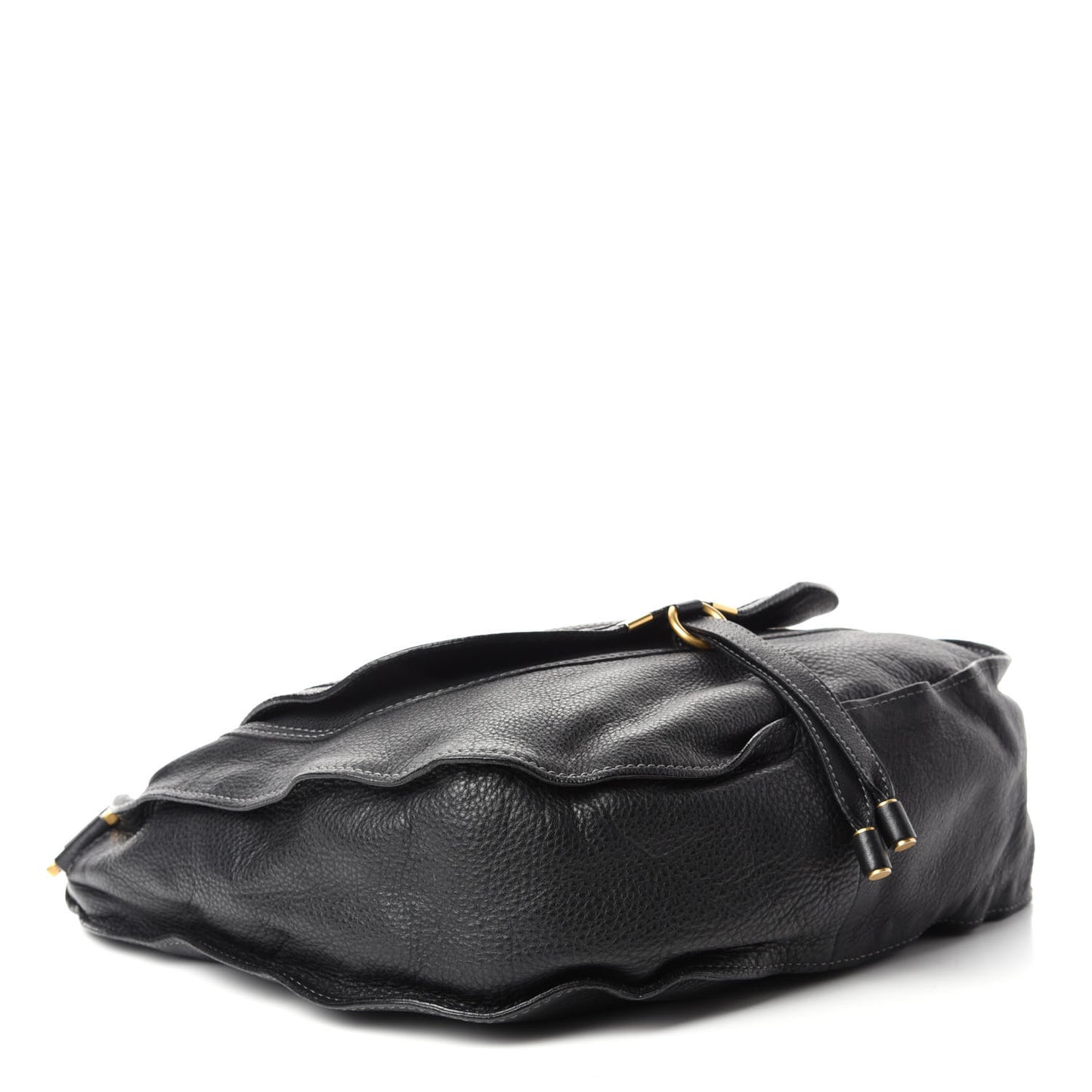 Calfskin Large Marcie Hobo Black