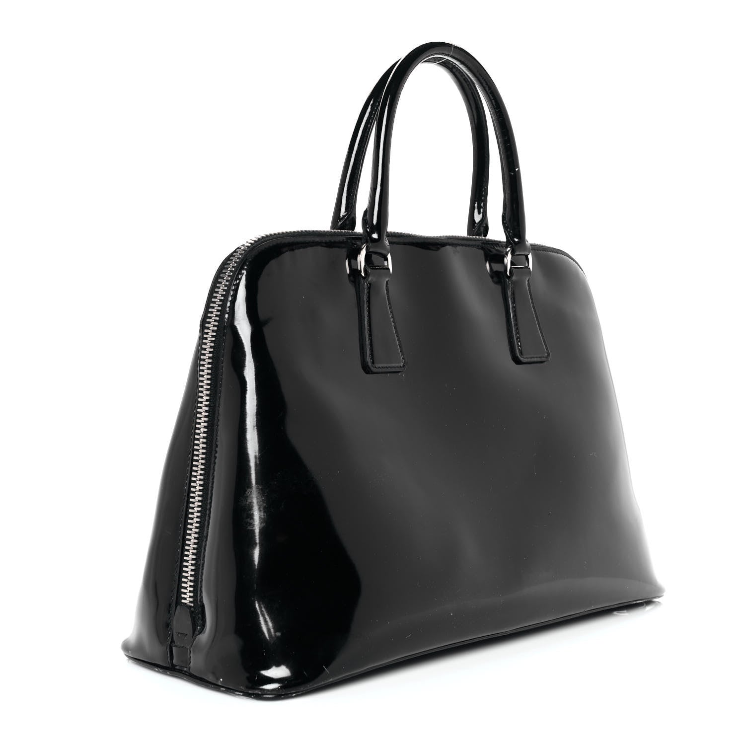Prada Spazzolato Large Promenade Tote Black 2 of 11