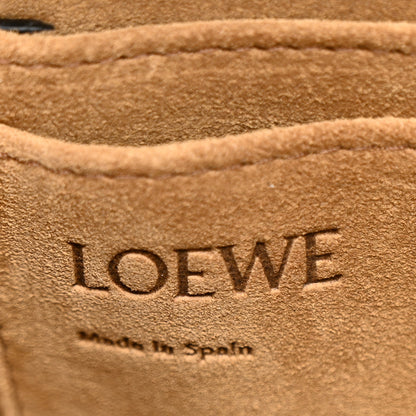 Loewe Calfskin Jacquard Mini Gate Dual Bag Autumn Green 7 of 11
