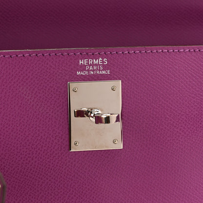 Hermes Epsom Kelly Retourne 32 Cyclamen 6 of 10