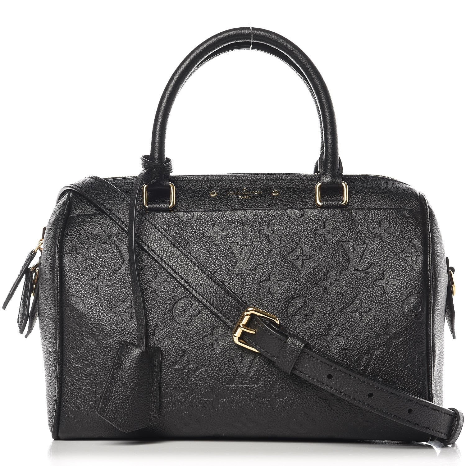 Louis Vuitton Empreinte Speedy Bandouliere 25 NM Black 1 of 9