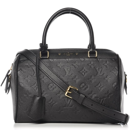 Louis Vuitton Empreinte Speedy Bandouliere 25 NM Black 1 of 9