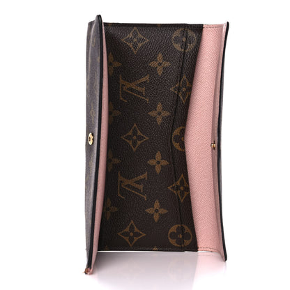 Louis Vuitton Monogram Josephine Wallet Rose Ballerine 6 of 12