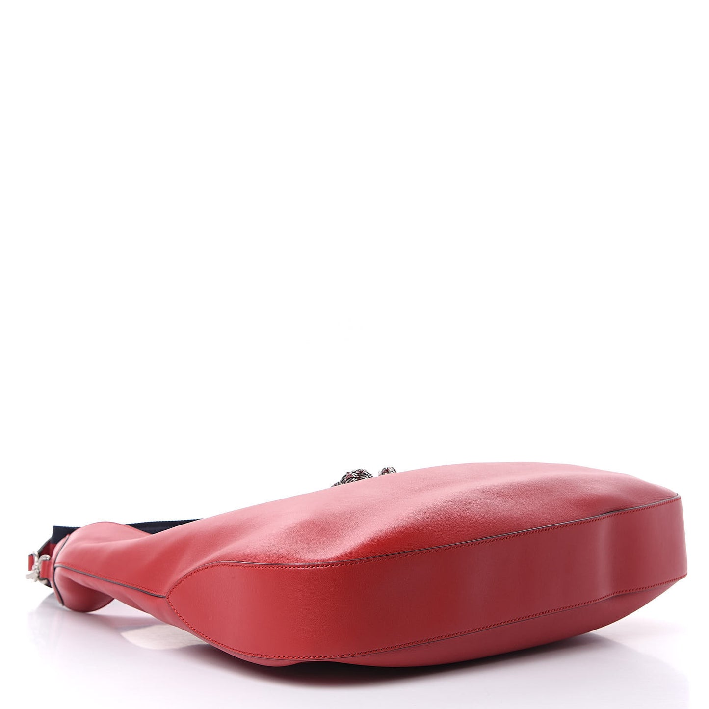 Calfskin Web Large Dionysus Hobo Red