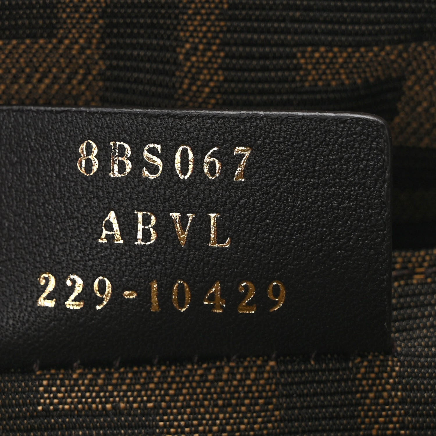 Fendi Vitello King Plexiglass Logo Embossed Mini By The Way Top Handle Boston Bag Tortora 7 of 9