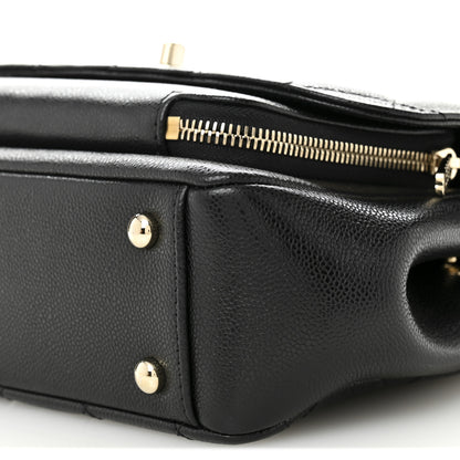 Chanel Caviar Quilted Medium Business Affinity Flap Black 10 of 11