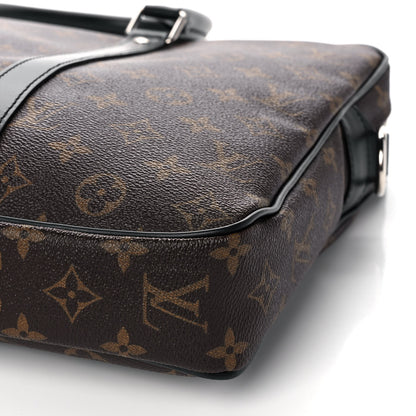 Louis Vuitton Monogram Macassar Porte-Documents Voyage PM 8 of 9