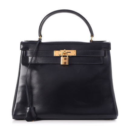 Hermes Box Kelly Retourne 28 Indigo 1 of 38