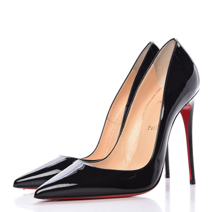 Christian Louboutin Patent So Kate 120 Pumps 39.5 Black 3 of 13