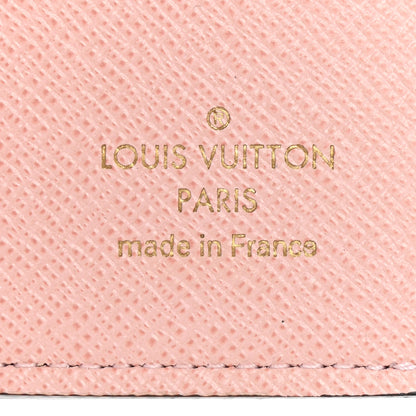 Louis Vuitton Monogram Zoe Wallet Rose Ballerine 6 of 8