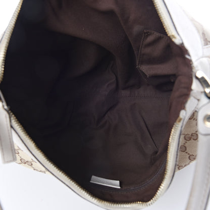Gucci Monogram Large D Gold Hobo Off White 5 of 13