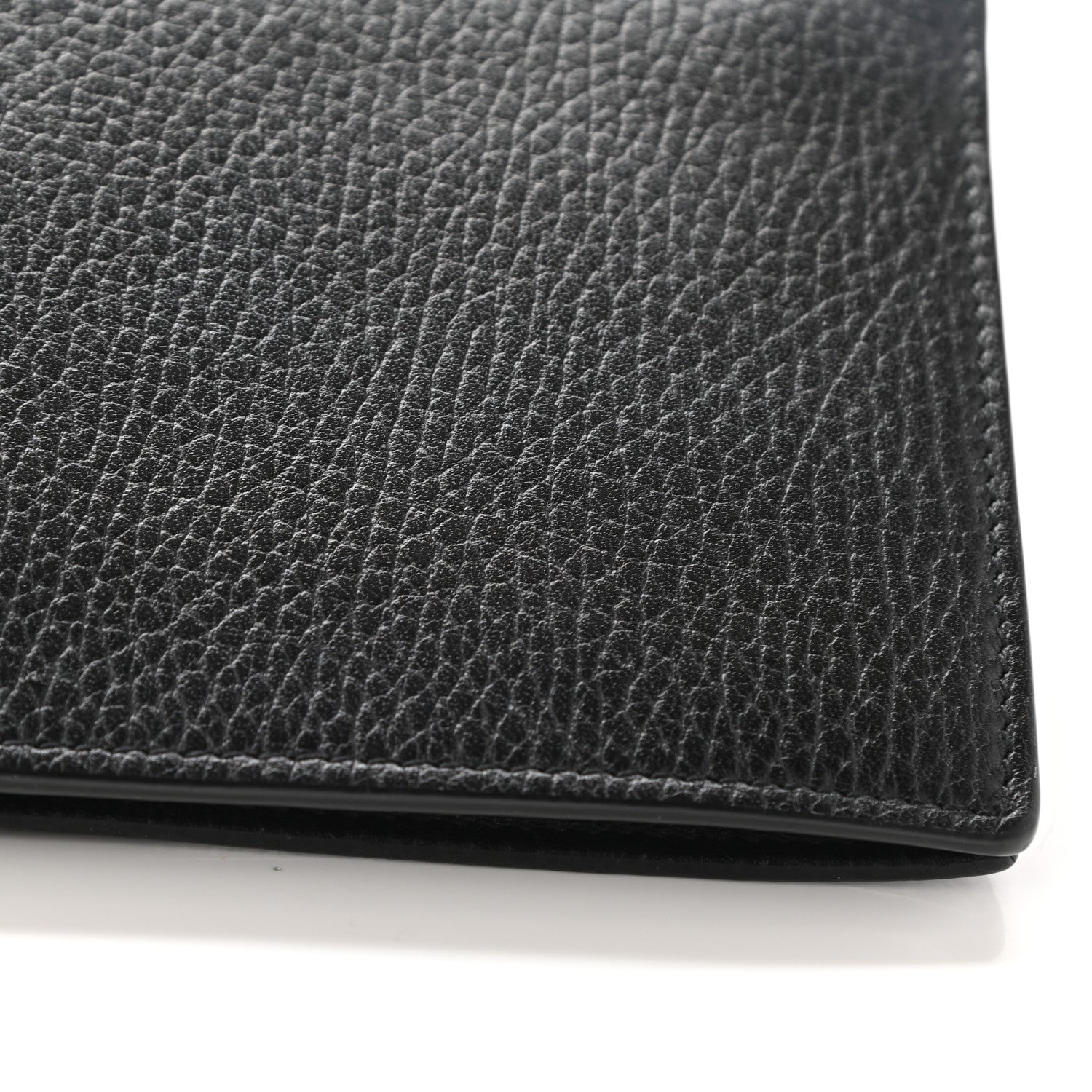 Gucci Dollar Calfskin Interlocking G Chain Wallet Black 13 of 15