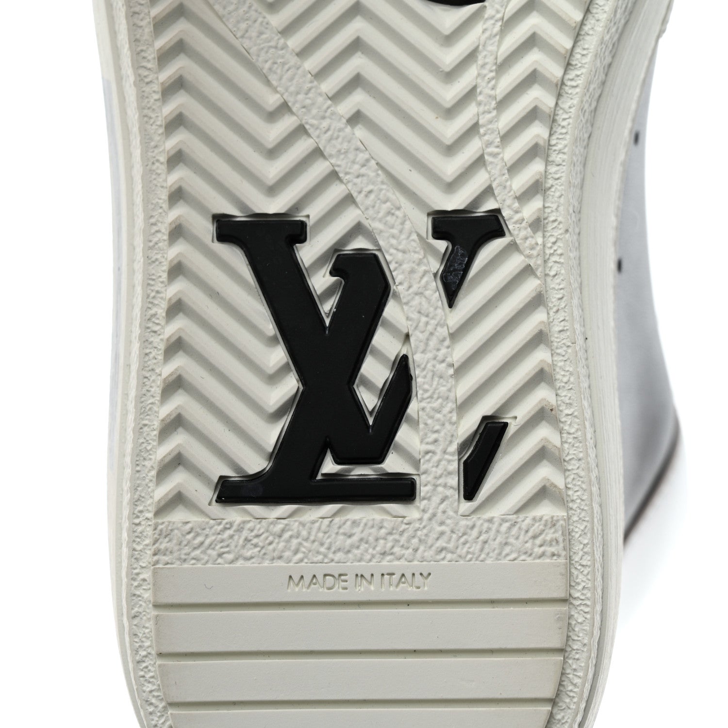 Louis Vuitton Recycled Polyester Charlie Sneakers 36 White Cacao Brown 8 of 10