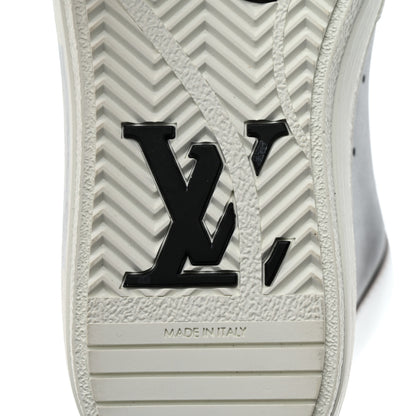 Louis Vuitton Recycled Polyester Charlie Sneakers 36 White Cacao Brown 8 of 10