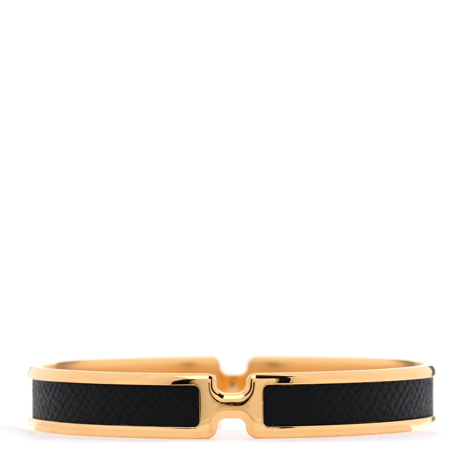Hermes Epsom Olympe Bracelet Black 3 of 5