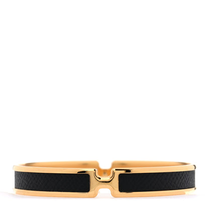 Hermes Epsom Olympe Bracelet Black 3 of 5