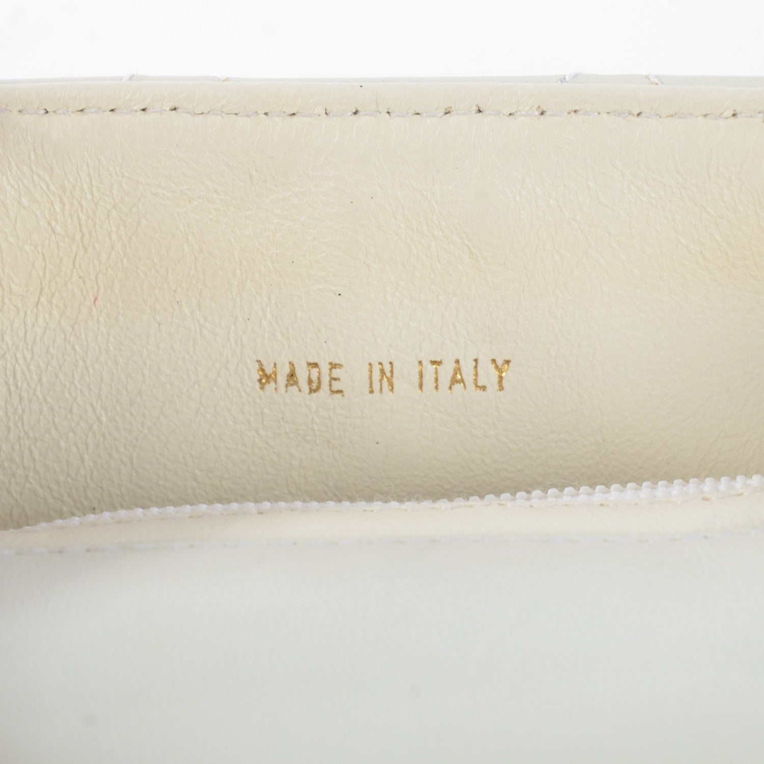 Chanel Lambskin Flap Waist Belt Bag White 9 of 9