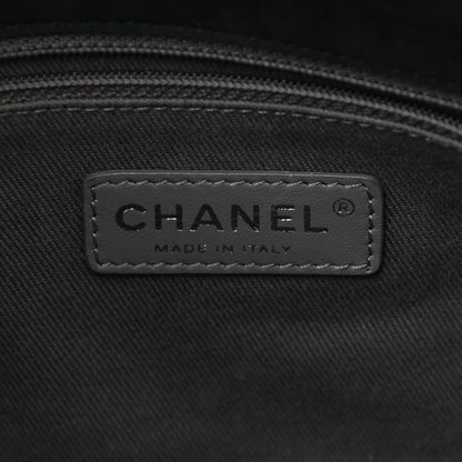 Chanel Iridescent Calfskin Large Coco Daily Flap Black 6 of 10