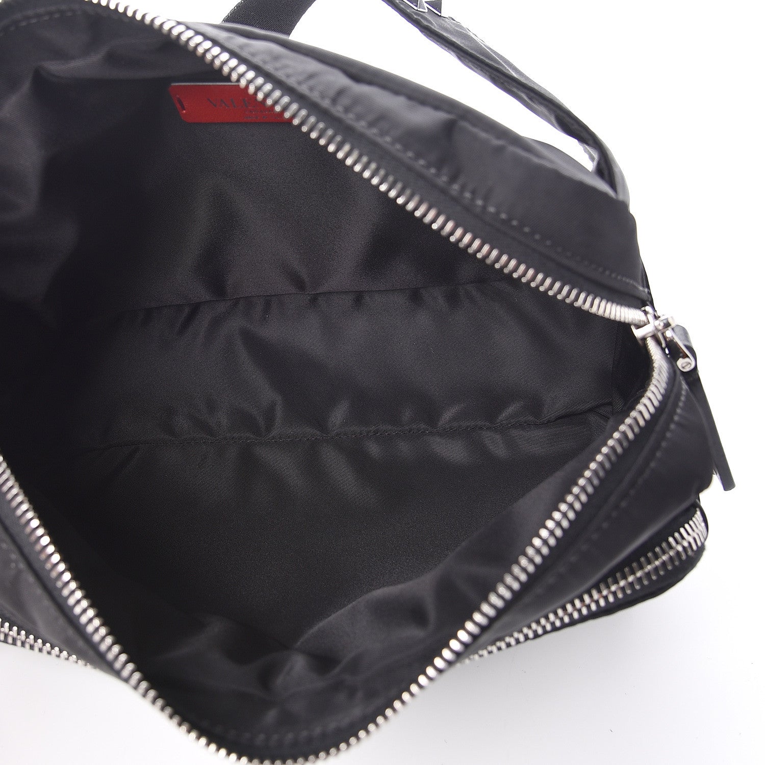 Valentino Garavani Nylon VLTN Banane Belt Bag Black 5 of 9