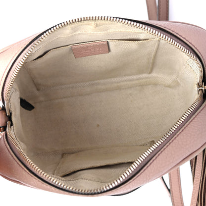 Gucci Cellarius Calfskin Small Soho Disco Bag Dark Cipria 4 of 6