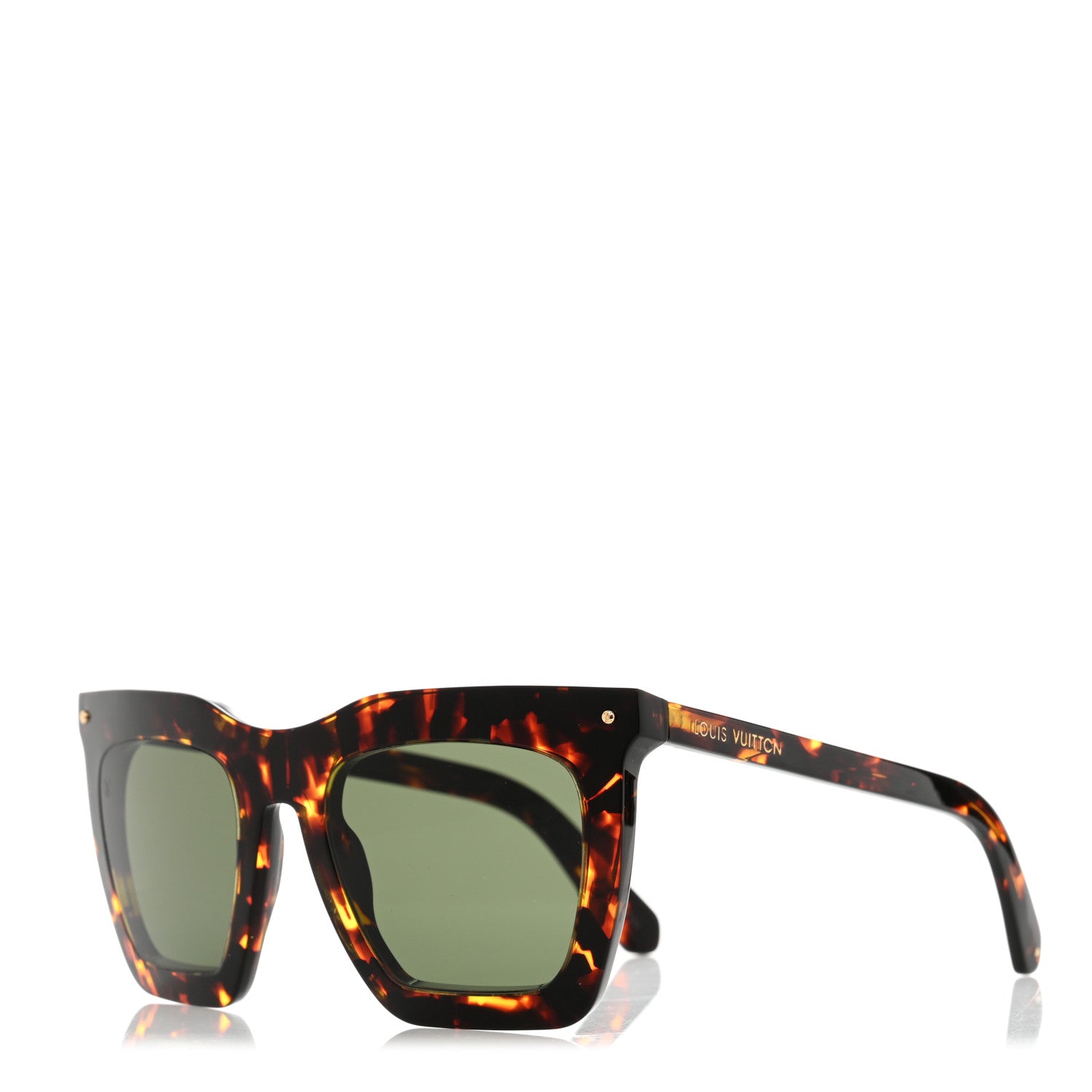 Louis Vuitton Acetate La Grande Bellezza Sunglasses Z1218E Dark Tortoise 1 of 8