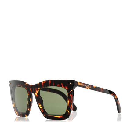 Louis Vuitton Acetate La Grande Bellezza Sunglasses Z1218E Dark Tortoise 1 of 8