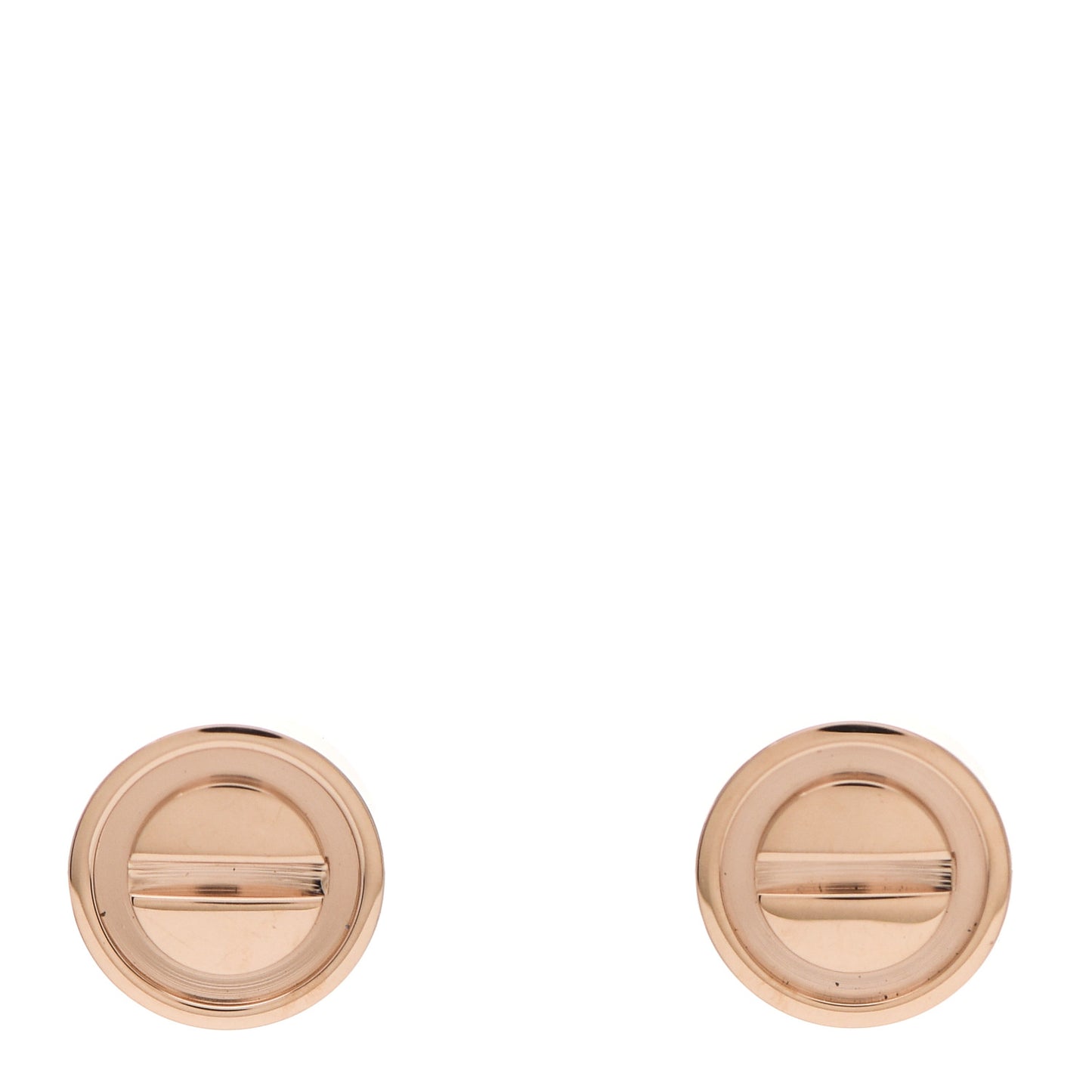 18K Pink Gold LOVE Earrings