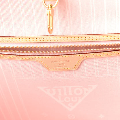 Louis Vuitton Monogram Giant By The Pool Neverfull MM Light Pink 8 of 10